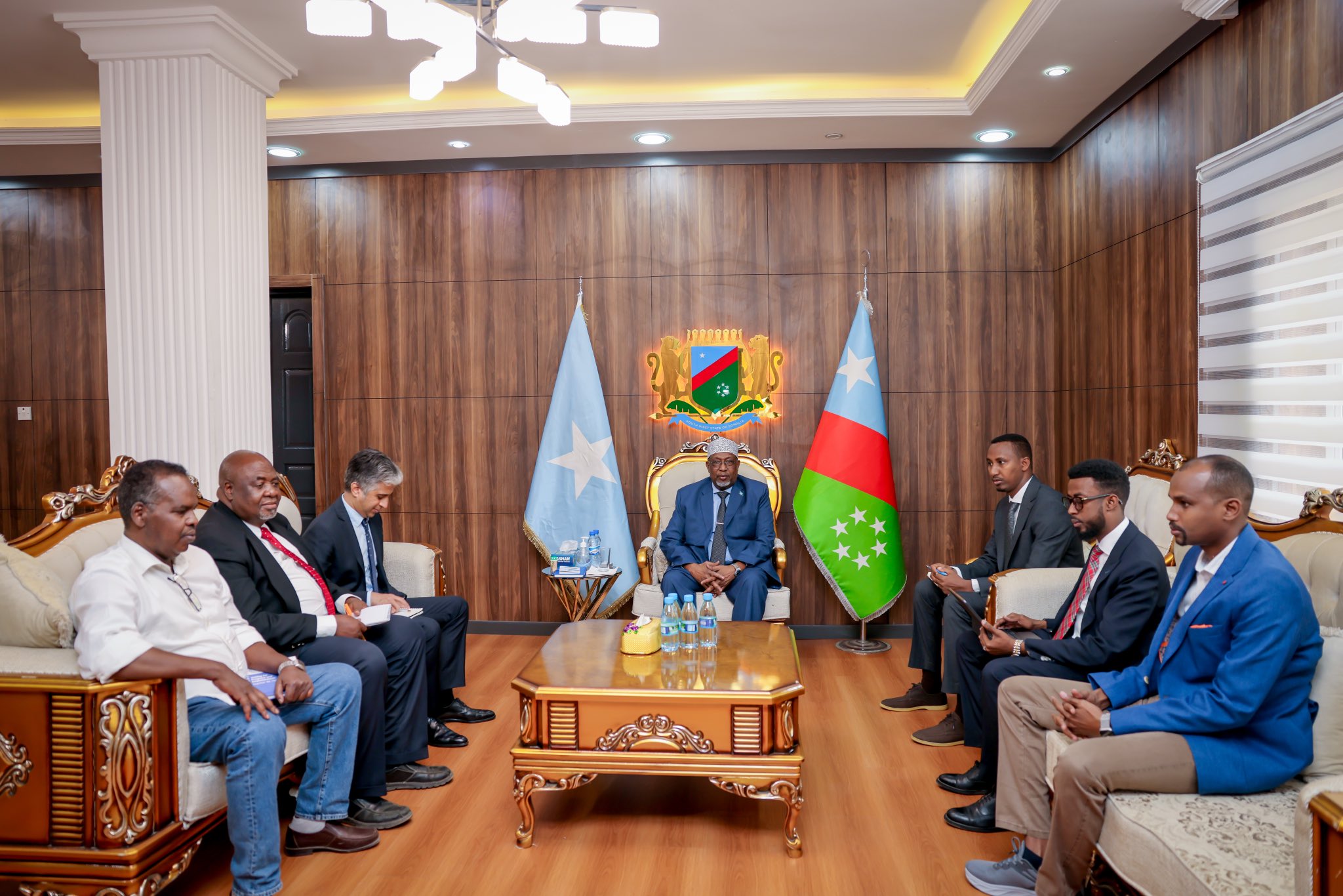 Southwest State Leader Receives UN Political Affairs Delegation in Baidoa