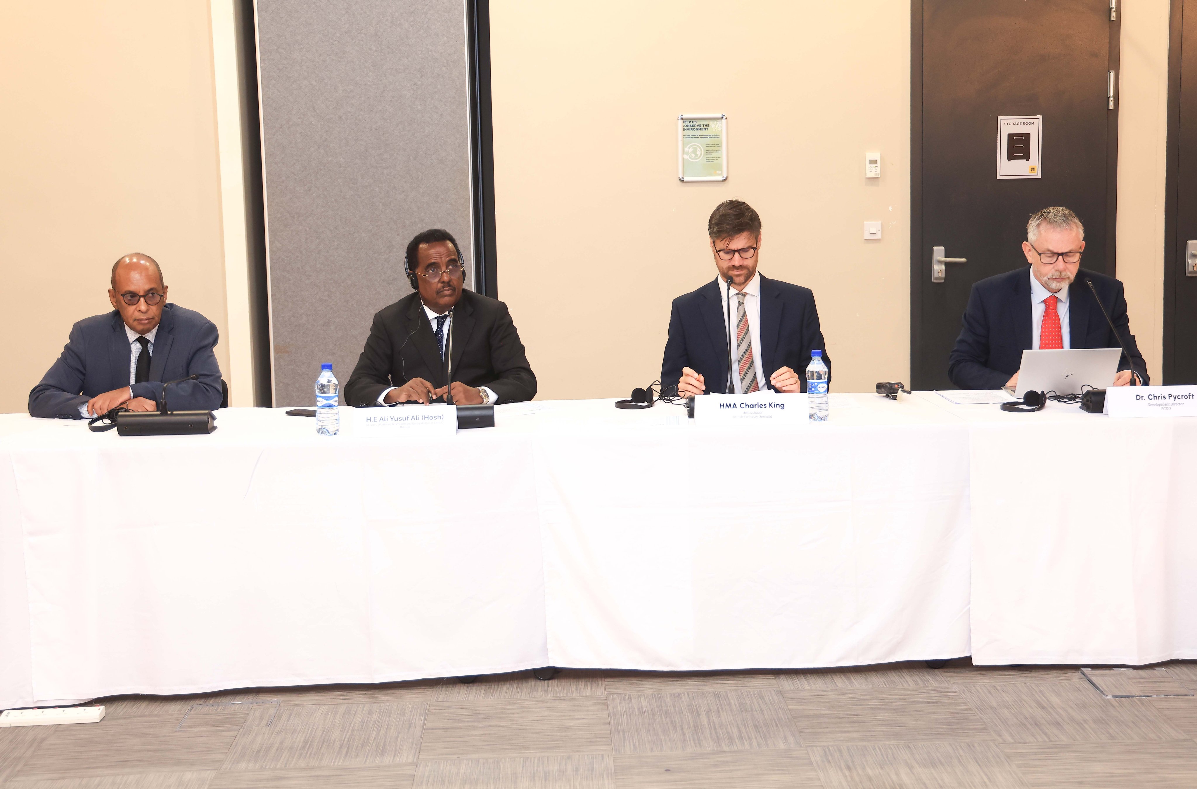 Interior Minister Co-Chairs Somali Stability Fund III Steering Committee Meeting