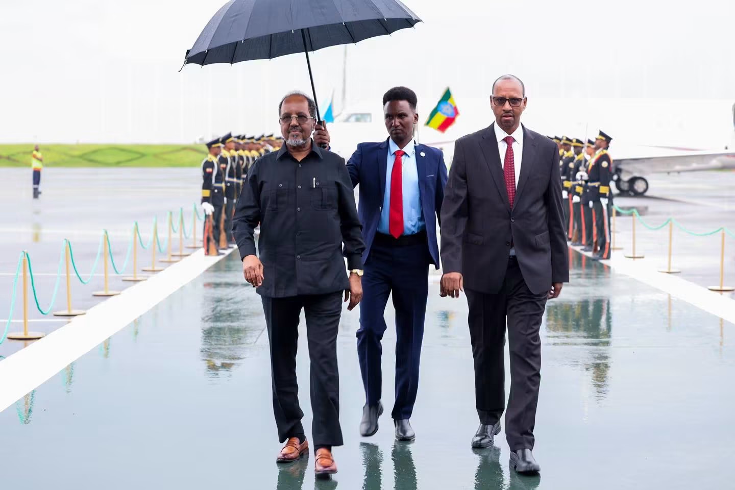 President Hassan Sheikh Arrives in Ethiopia for Official Working Visit