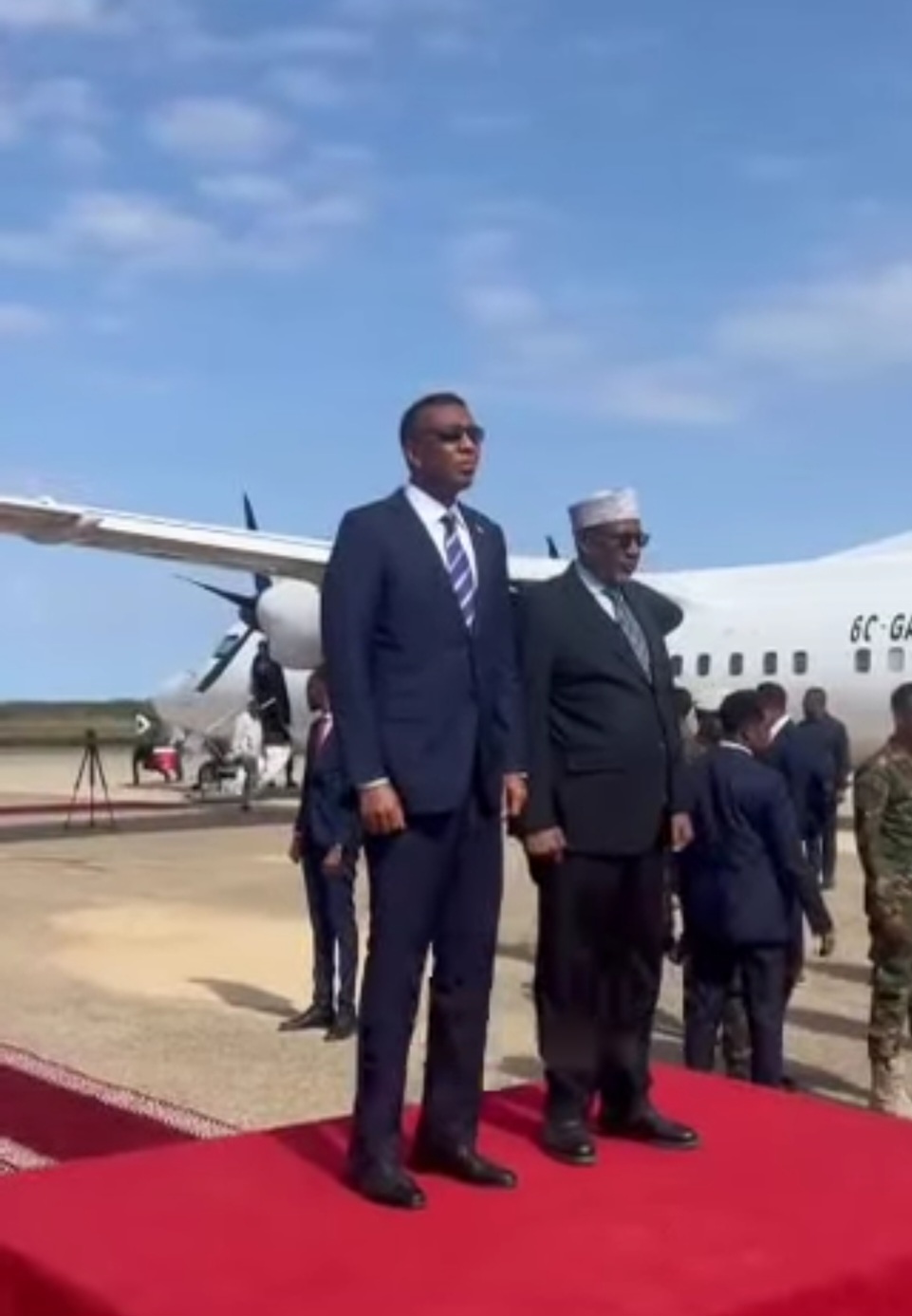 Somali Prime Minister Arrives in Baidoa for South West State Presidential Inauguration