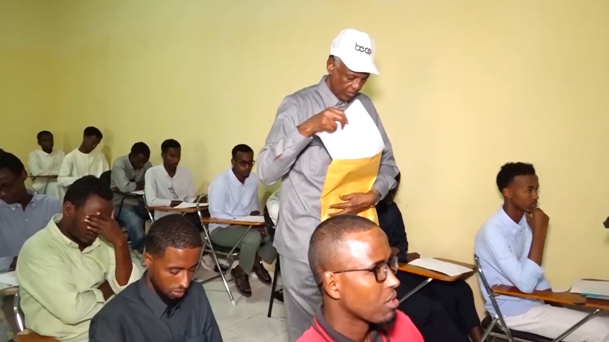 A Thousand Young Somalis Sit One Exam, and Make an Argument Against the Migrant Boats