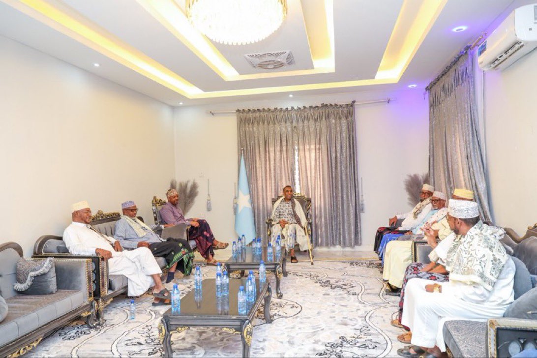 Prime Minister Hamza meets traditional leaders of Northeastern State