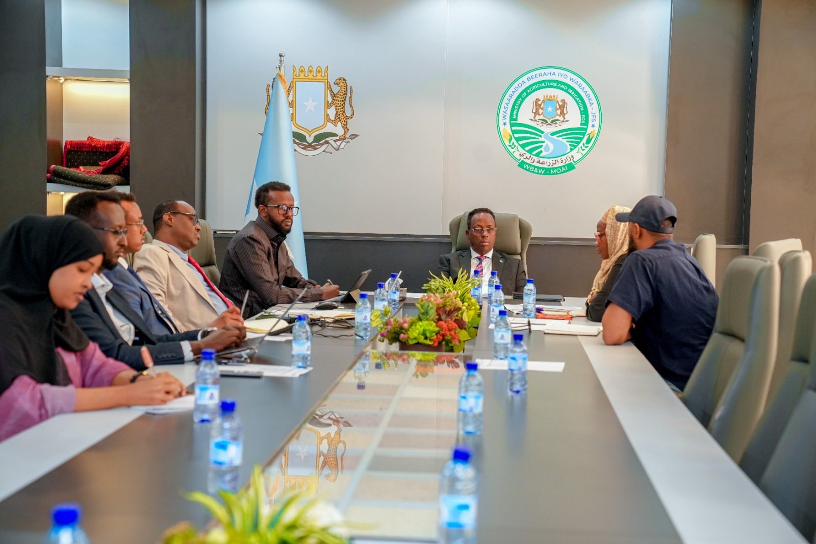 Minister of Agriculture meets Country Program Manager of UN Women in Mogadishu