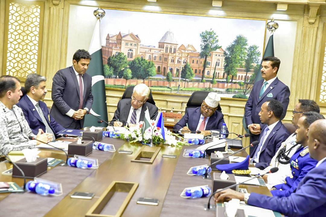 Somalia, Pakistan Sign Memorandum of Understanding on Defence Cooperation