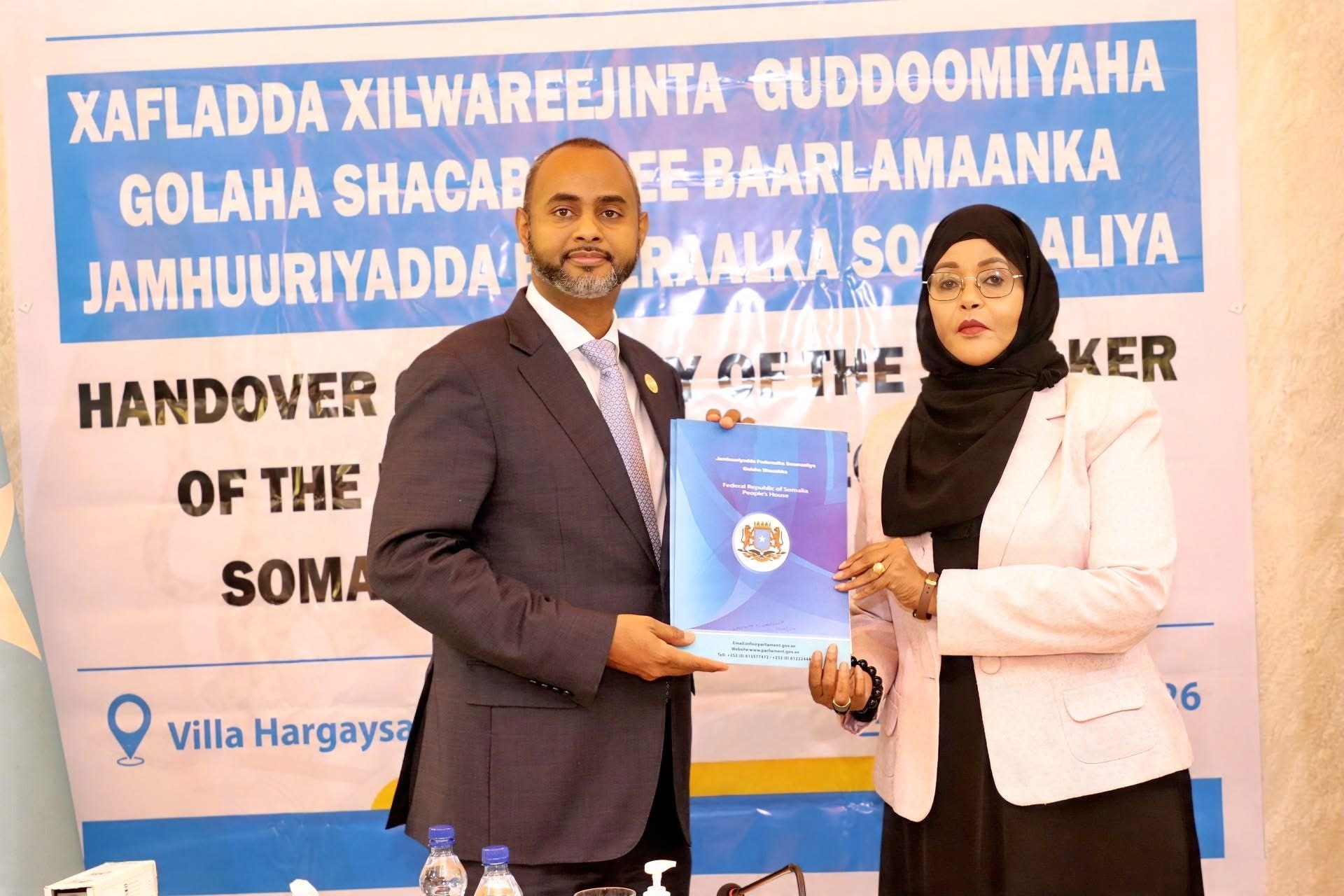 New Speaker of Somali Parliament Takes Office