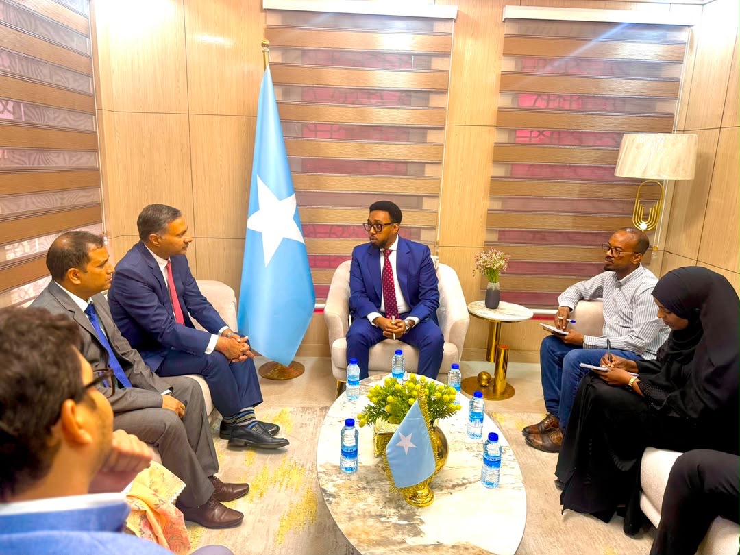 Somalia, India Discuss Strengthening Cooperation in Transport and Civil Aviation
