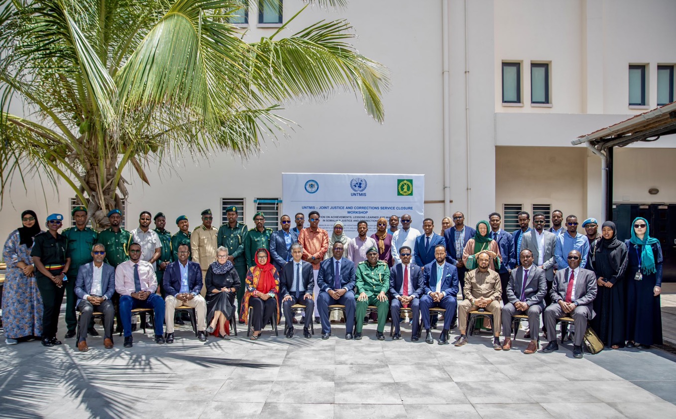 Justice Minister Closes UNTMIS - Joint Justice and Corrections Workshop, Highlights National Ownership