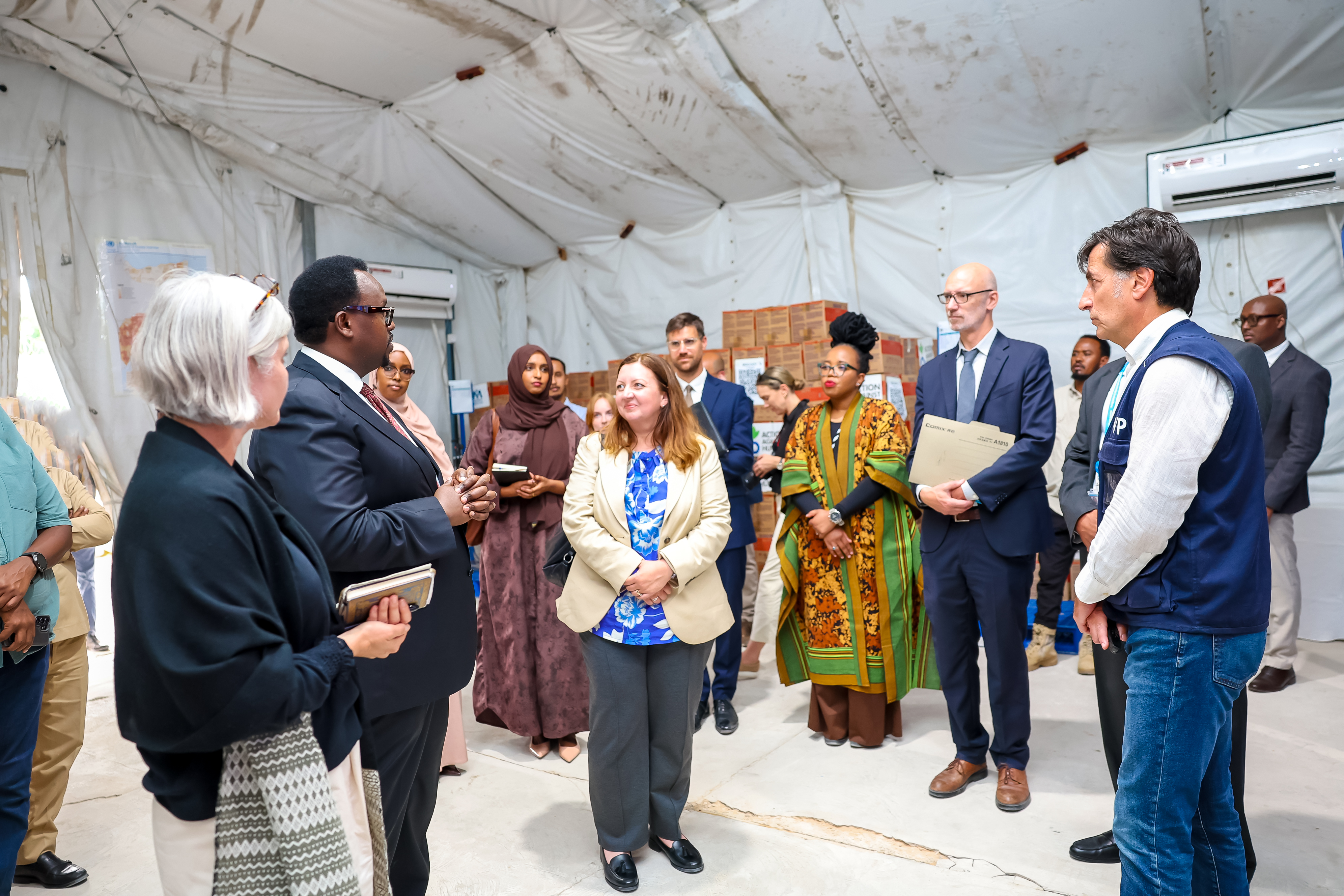 Six million in acute food insecurity as UK minister visits Mogadishu