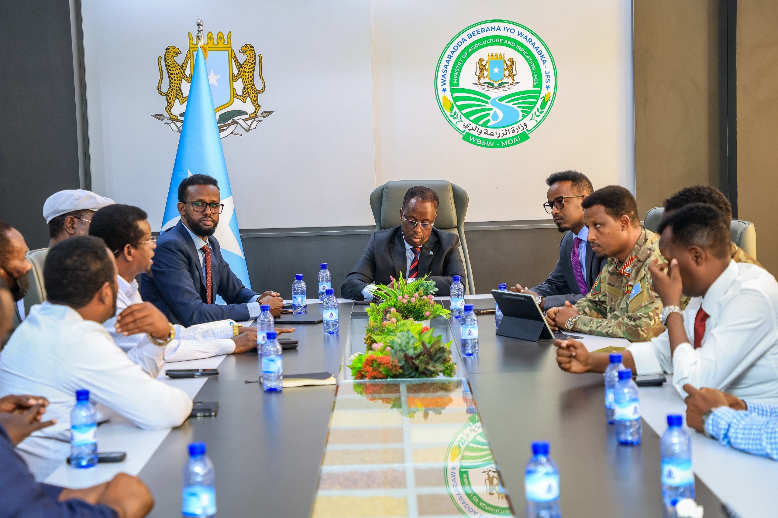 Somali Officials Meet Lower Shabelle Farmers to Address Security and Agricultural Concerns