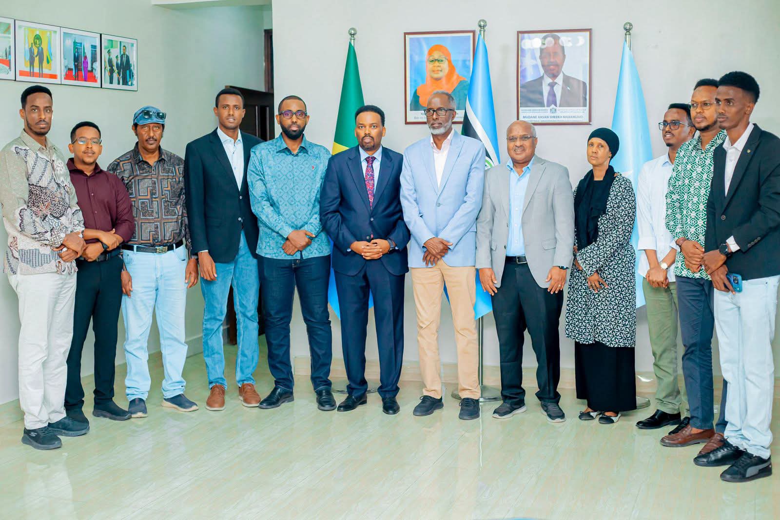 OPM’s State Minister Visits Embassy in Tanzania, Meets Business Community
