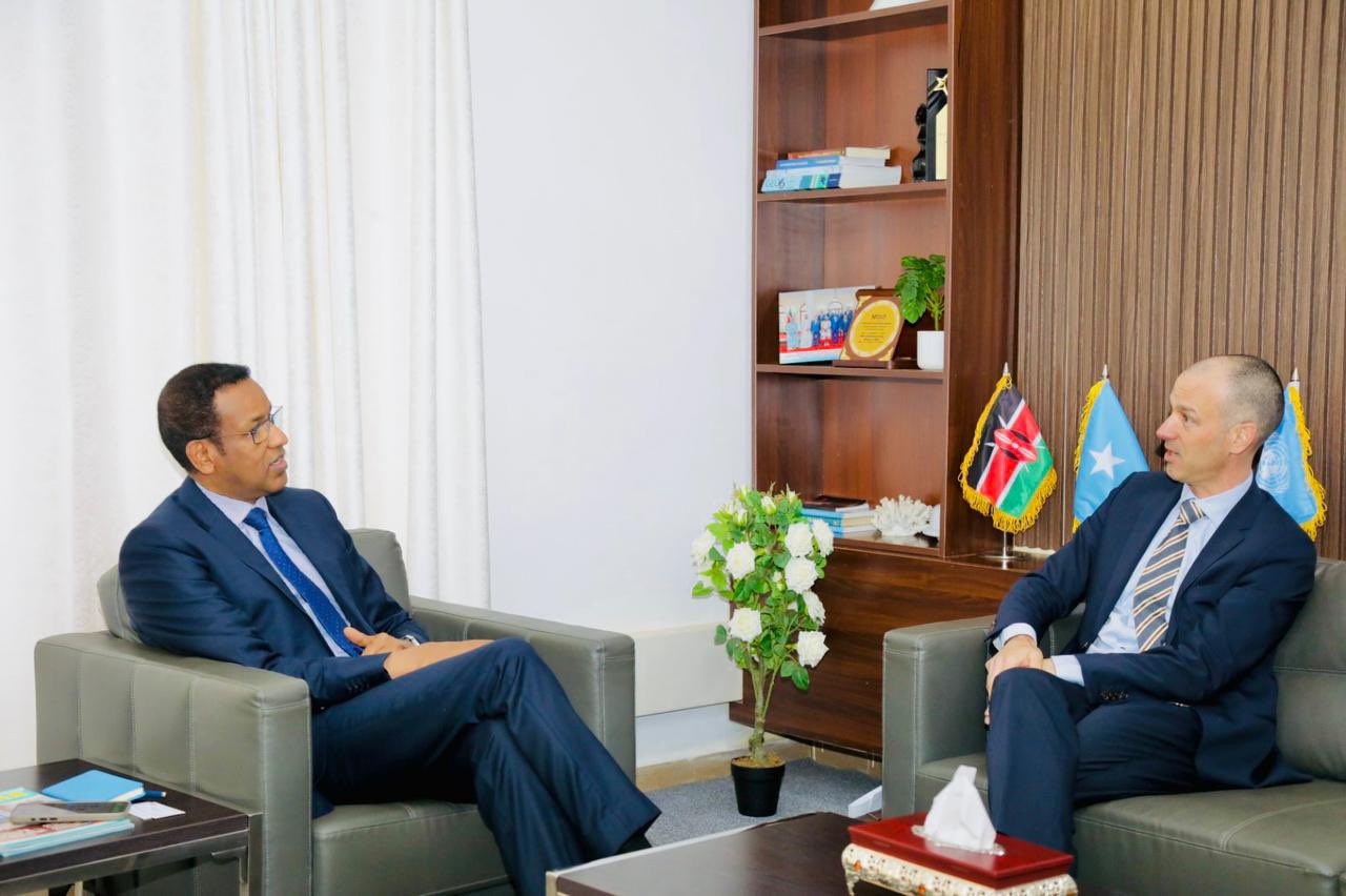 Somalia, Belgium discuss strengthening bilateral cooperation