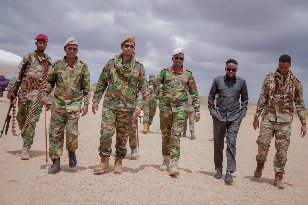 SNA’s Land Forces Commander Arrives in Bardhere to Strengthen Security Operations