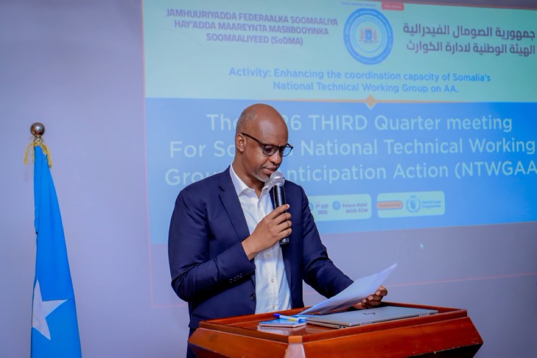 SoDMA Deputy Commissioner Opens Anticipatory Action Working Group Meeting