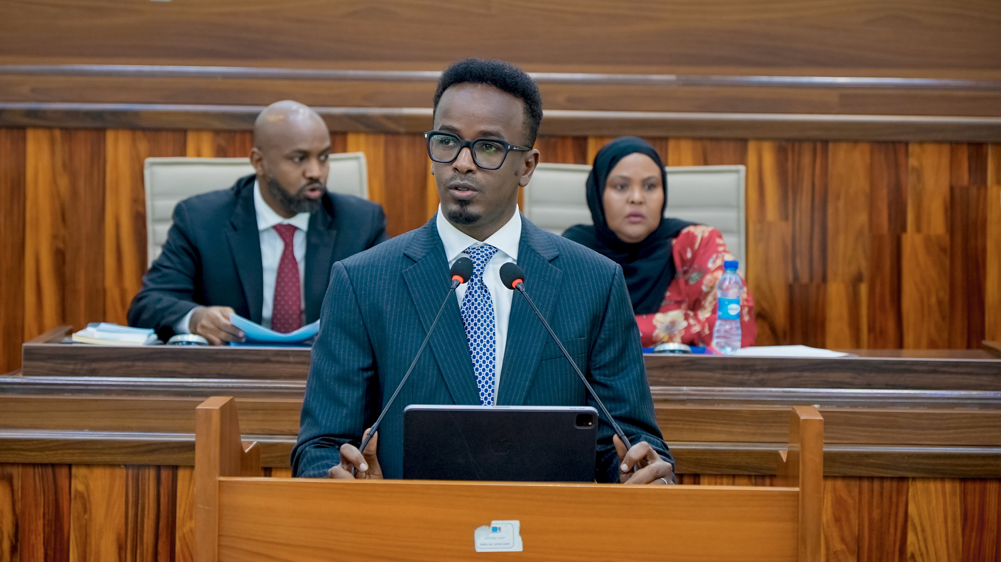 State Minister Presents National Defence Bill to the Parliament for First Reading