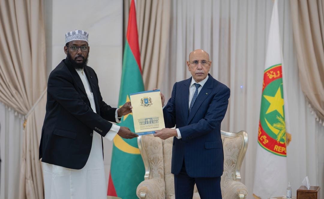 Minister of Endowments Delivers President Hassan Sheikh’s Message to Mauritanian President