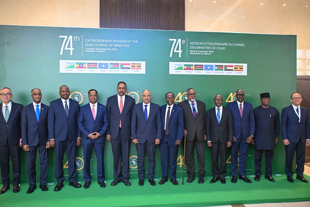 Somalia Participates in the 74th Extraordinary Session of the IGAD Council of Ministers