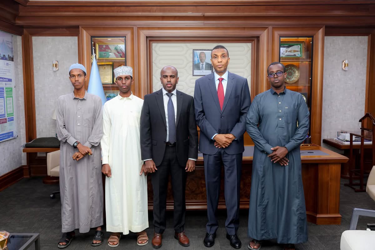 PM Hamza Receives Top Three Winners of International Qur’anic Recitation