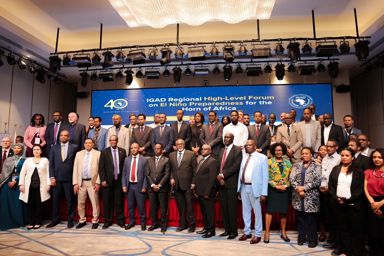 SoDMA Commissioner Attends IGAD High-Level Meeting on El Niño Preparedness