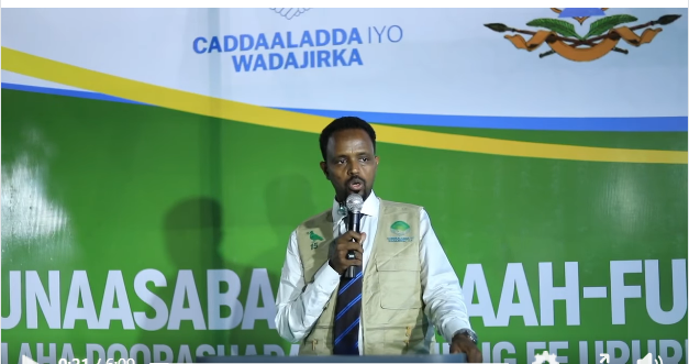 Deputy Information Minister Attends JSP Campaign Launch in Galmudug