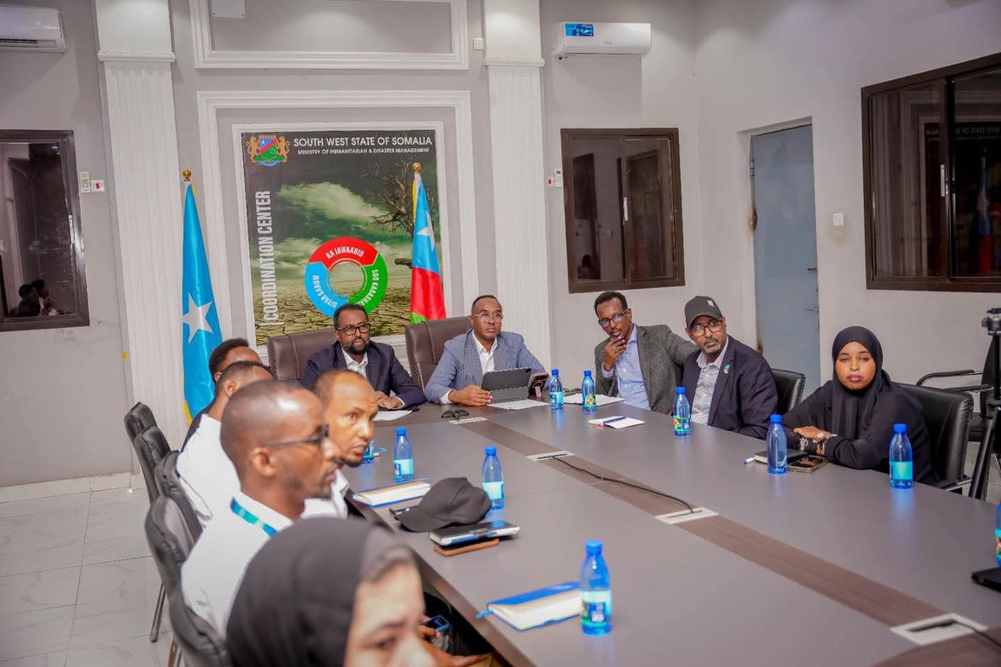 SoDMA Commissioner Chairs Urgent Meeting on Preparedness for Super El Niño 2026 in Baidoa