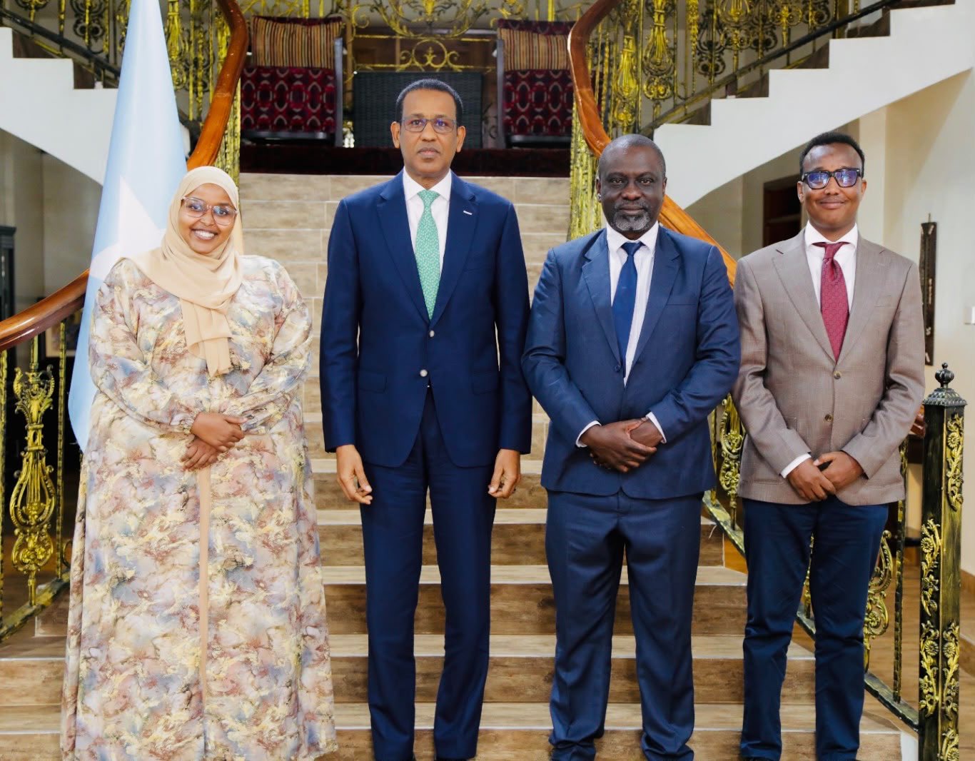Somali Ambassador to Kenya Meets WHO Representative on Health Cooperation