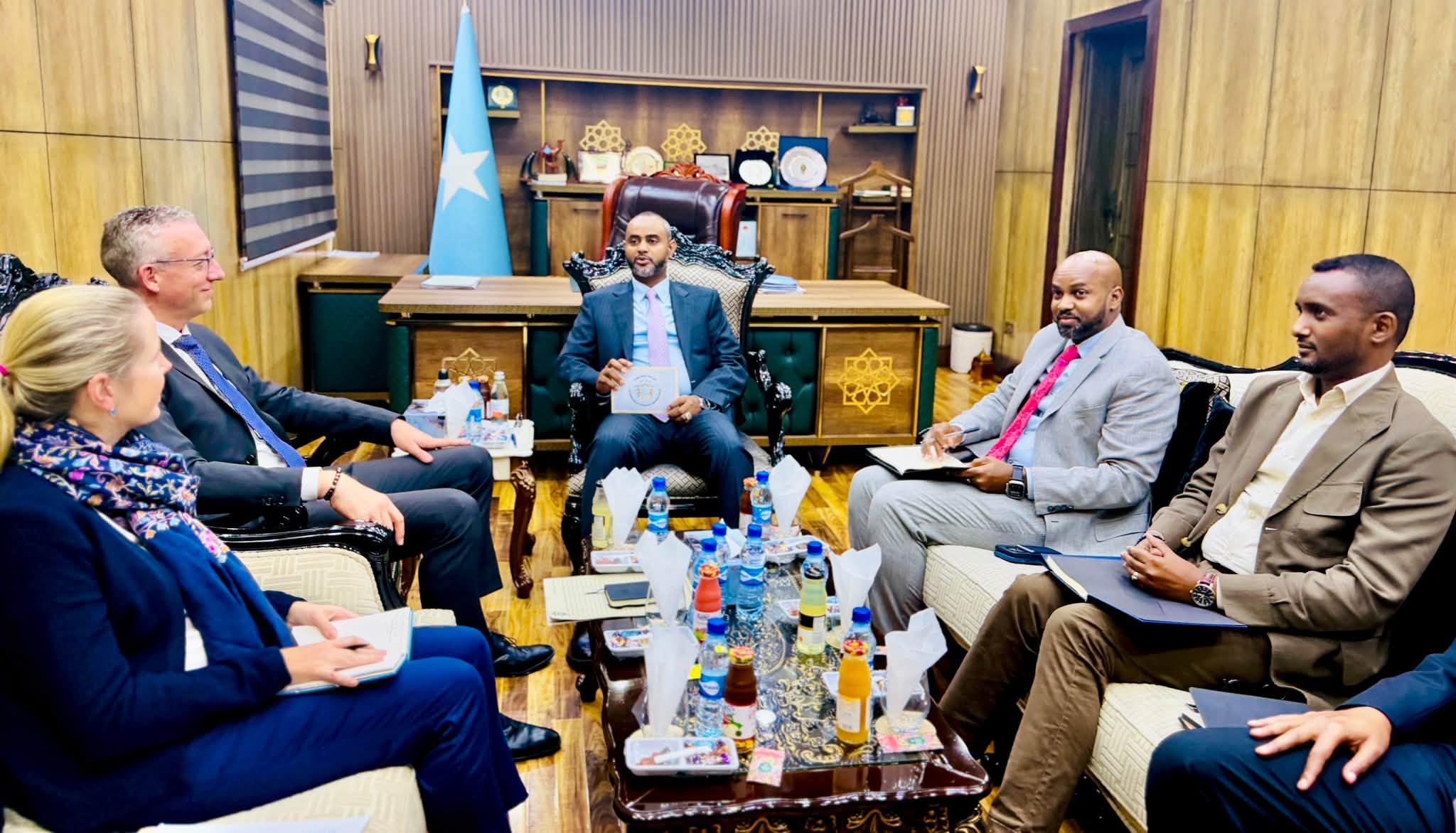 Somalia, Germany Discuss Strengthening Political and Development Cooperation