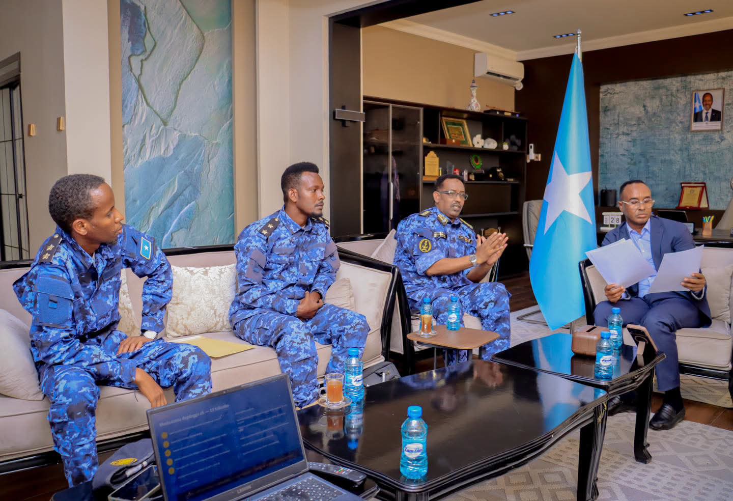 SoDMA Commissioner, Navy Commander Discuss El Niño Preparedness