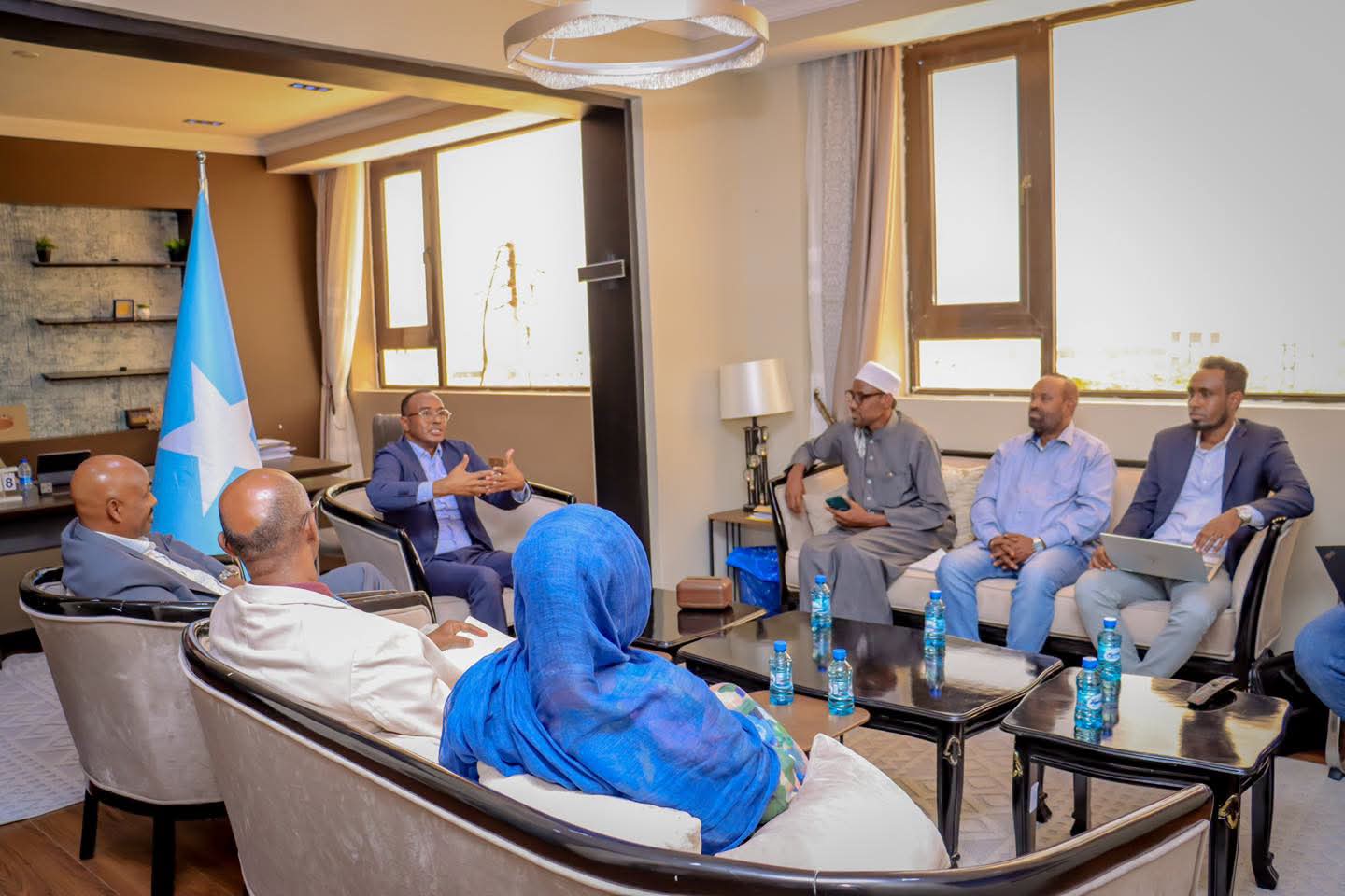 SoDMA Commissioner meets Somali Diaspora, discusses Super El Niño preparedness