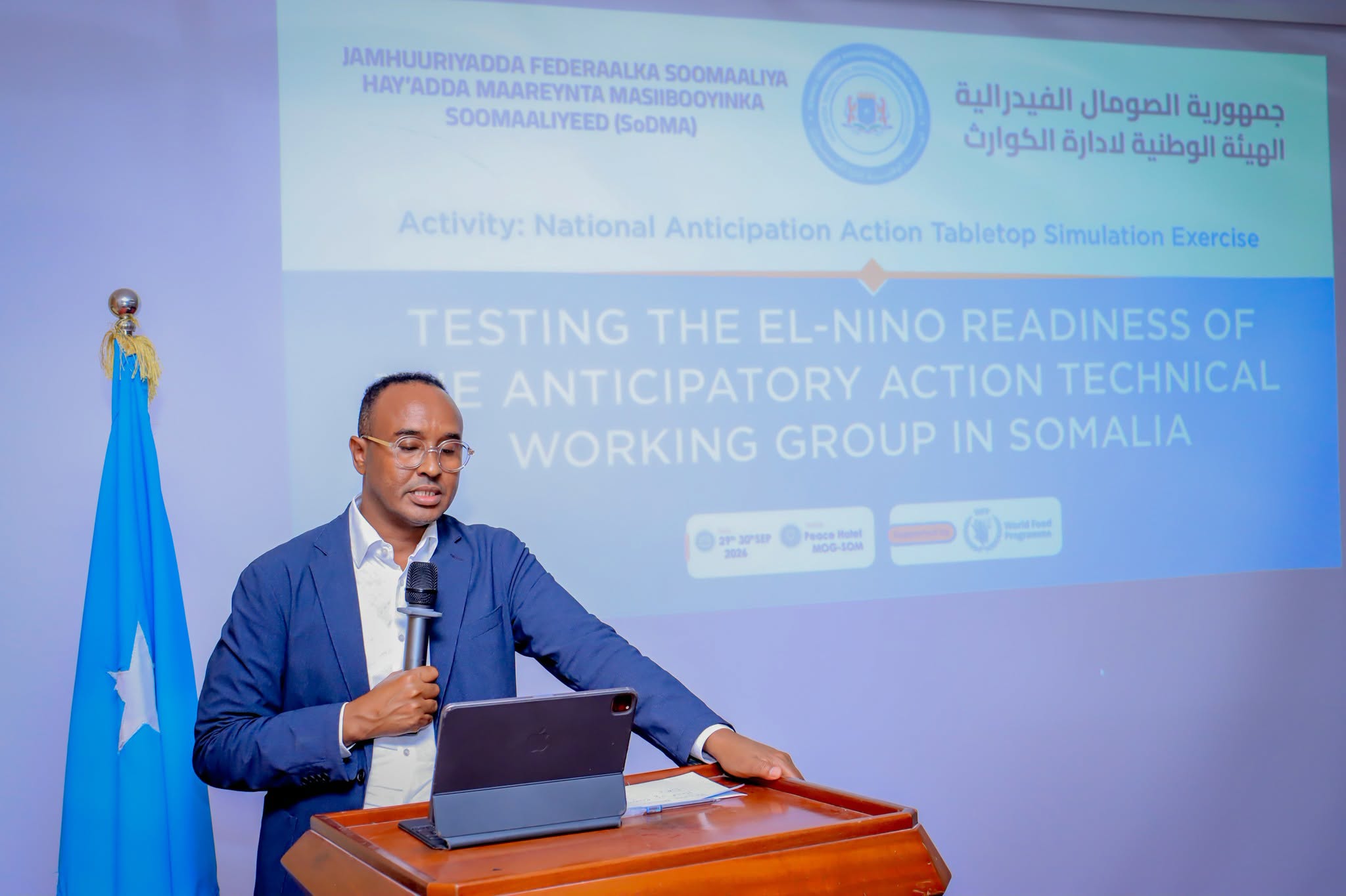 SoDMA Opens El Niño 2026 Preparedness Simulation in Mogadishu