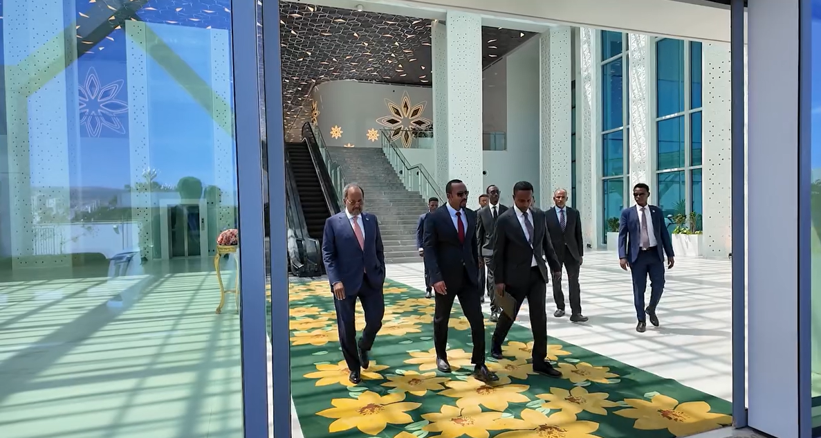 President holds talks with Abiy Ahmed in Addis Ababa on a one day working visit