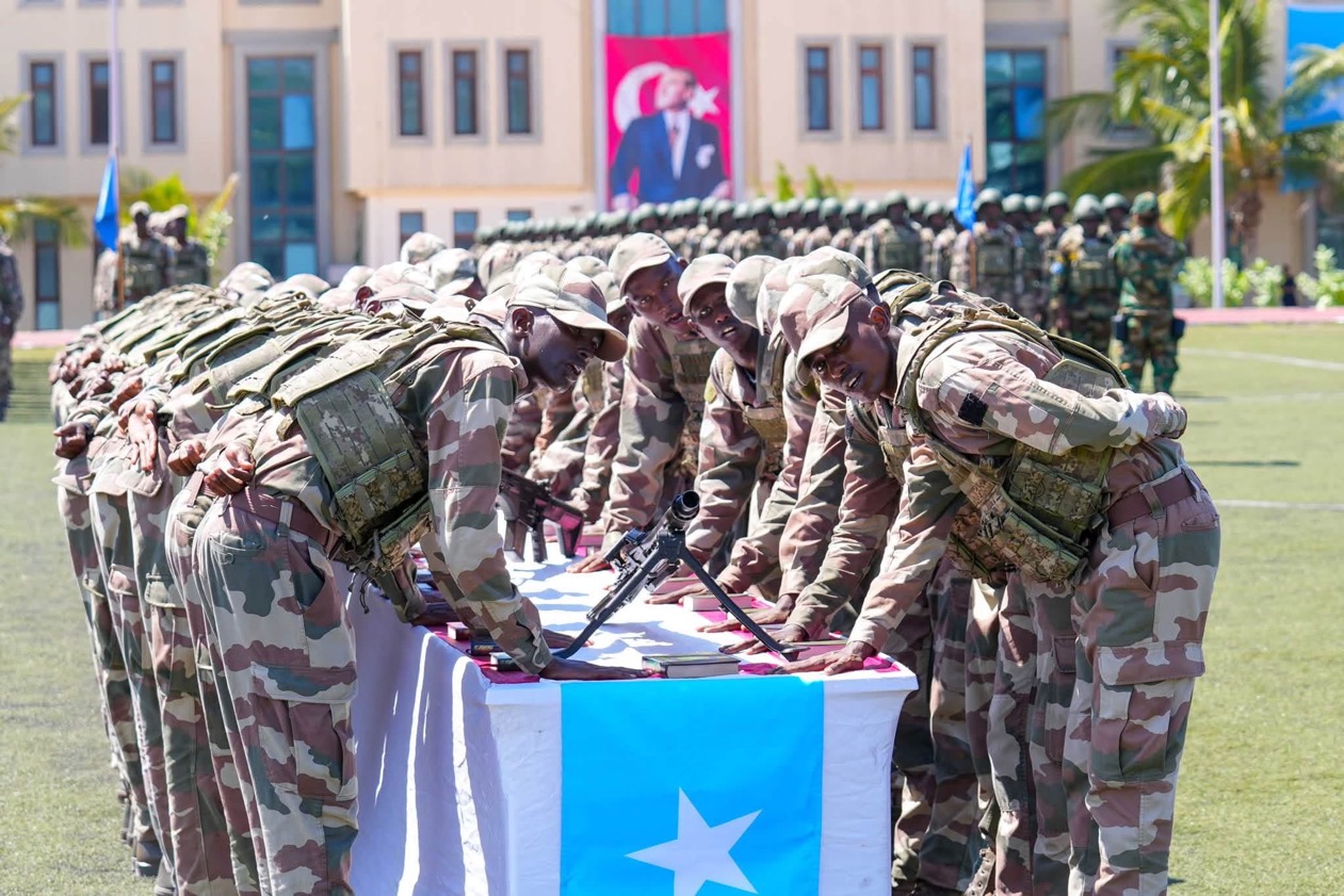 SNA Chief of Staff Presides Over Oath-Taking Ceremony at TURKSOM in Mogadishu