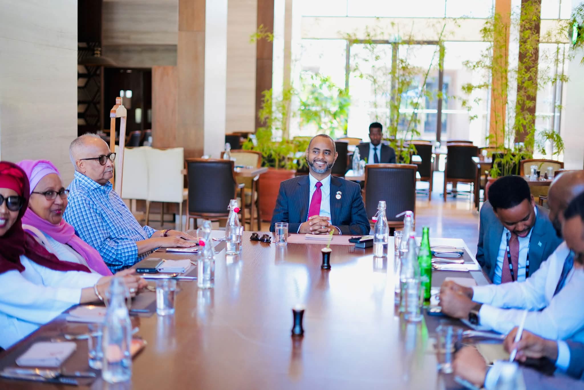 Speaker of the Parliament Meets Somali EALA Lawmakers in Arusha