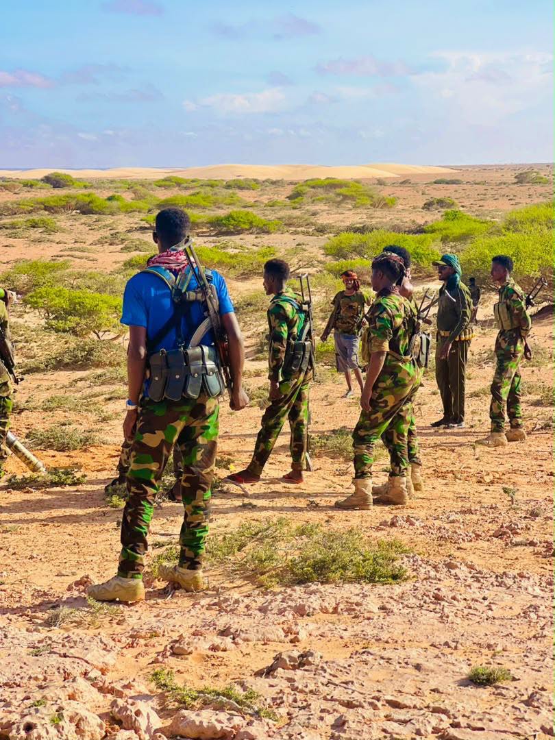 SNA Forces Conduct Security Operation in Xarardheere