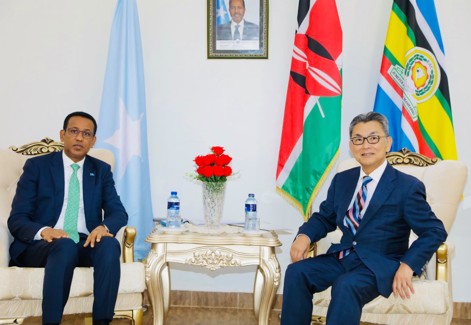 Somali, Japanese Ambassadors Discuss Strengthening Bilateral Relations