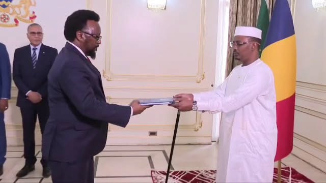 Somali Ambassador Presents Credentials to President of Chad