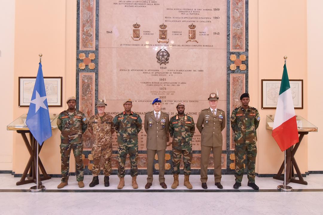Somali Military Training Commander Visits Italy to Strengthen Cooperation