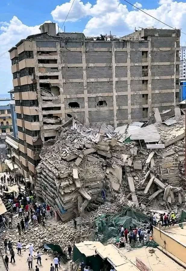 Rescue operations continue into the night after multi-storey building collapses in Nairobi’s Eastleigh