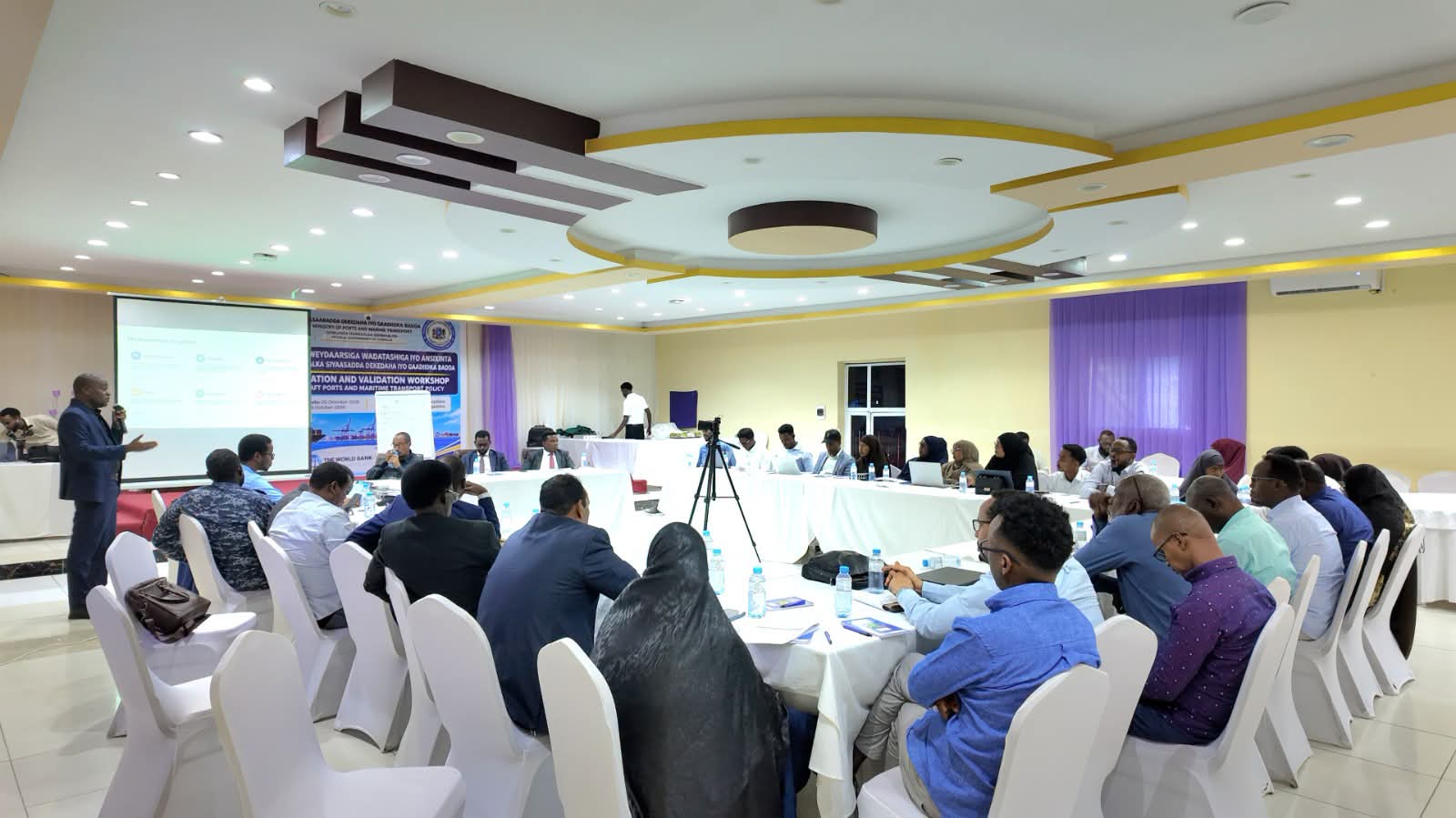 Minister of State Opens Consultation on Somalia's Ports and Maritime Transport Policy