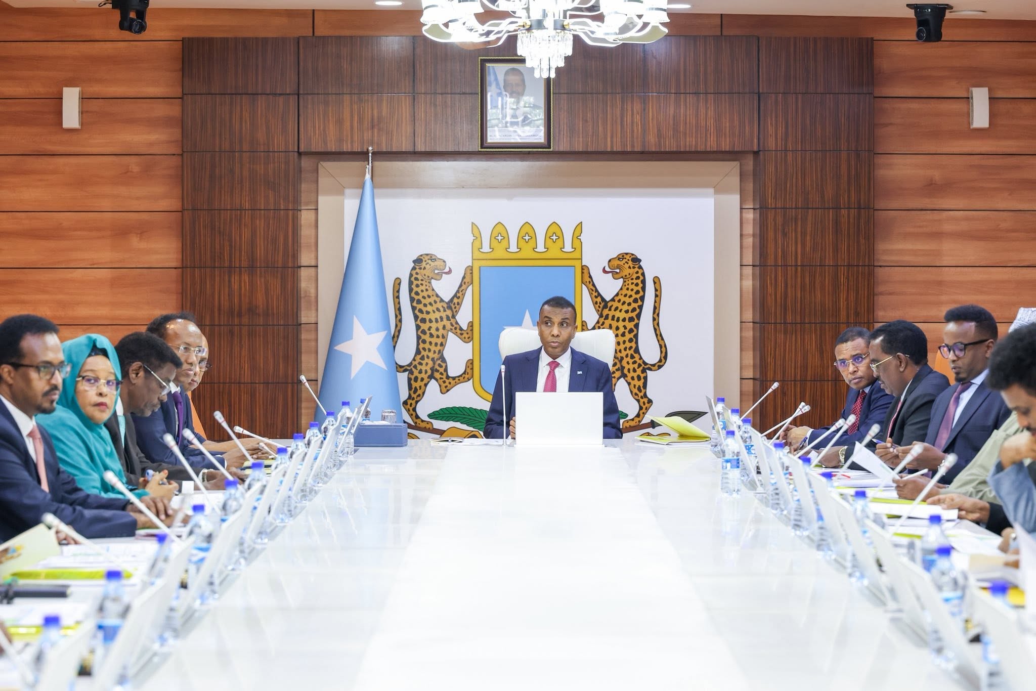 Golaha Wasiirrada oo yeeshay kulankoodii todobaadlaha ahaa