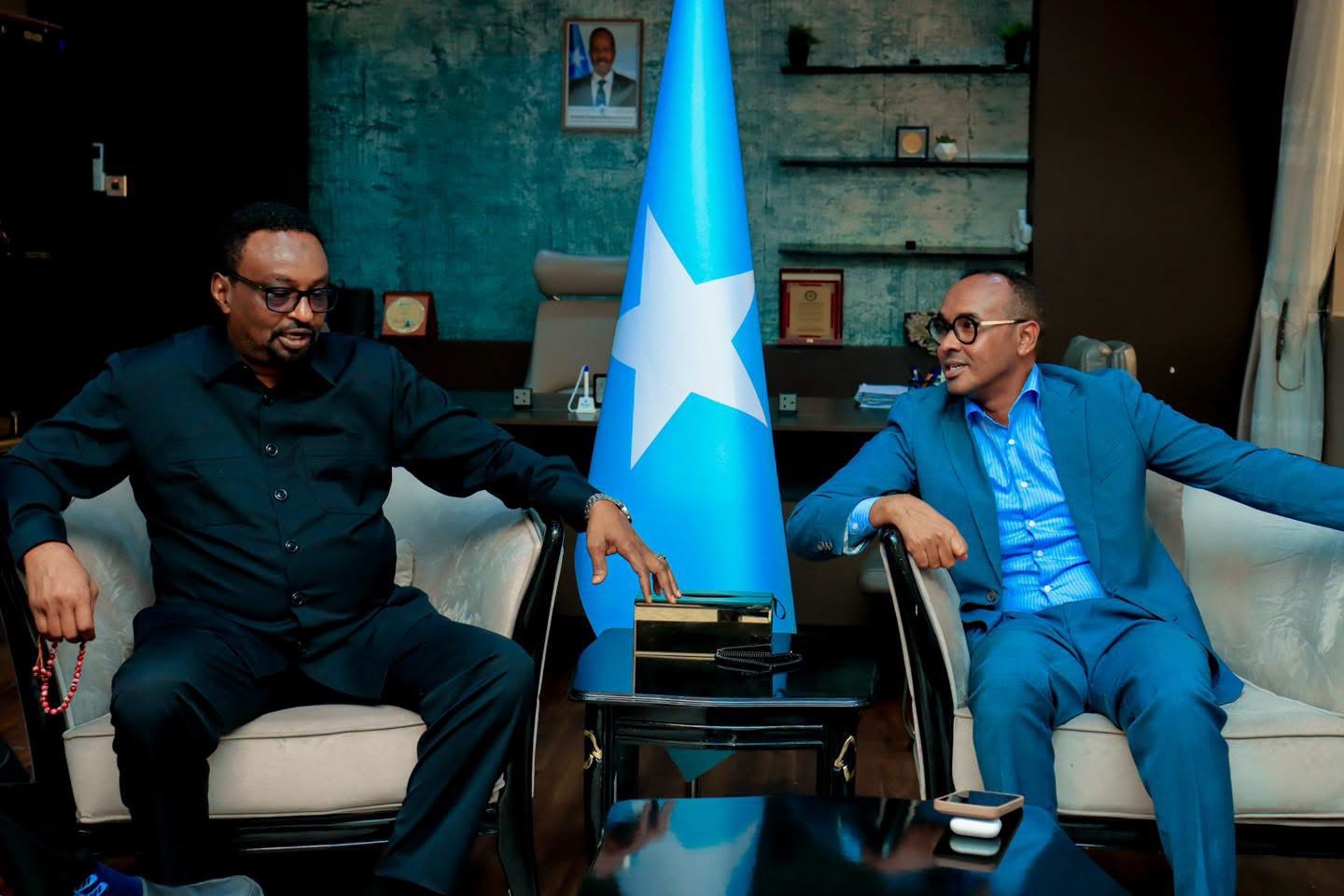 Maxay ka wada hadleen madaxweyne ku-xigeenka Hirshabeelle iyo Guddoomiyaha Hay'adda SoDMA?