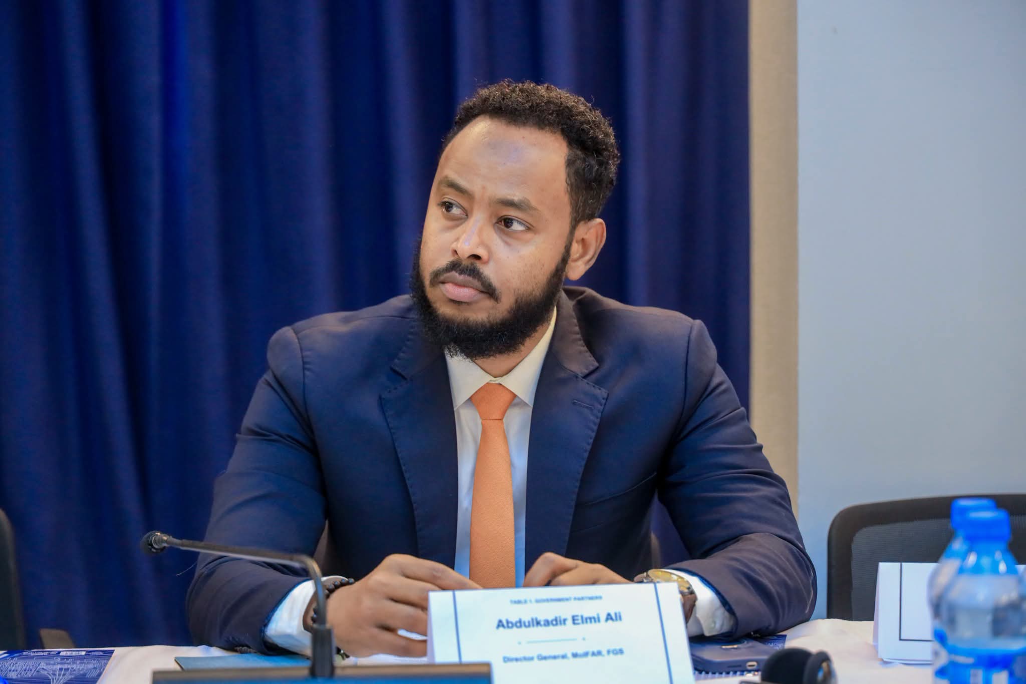 Agaasimaha Guud ee Wasaaradda Arrimaha Gudaha oo ka qaybgalay aqoon-is-weydaarsi  Amniga, Xasilinta iyo Xalalka Waara