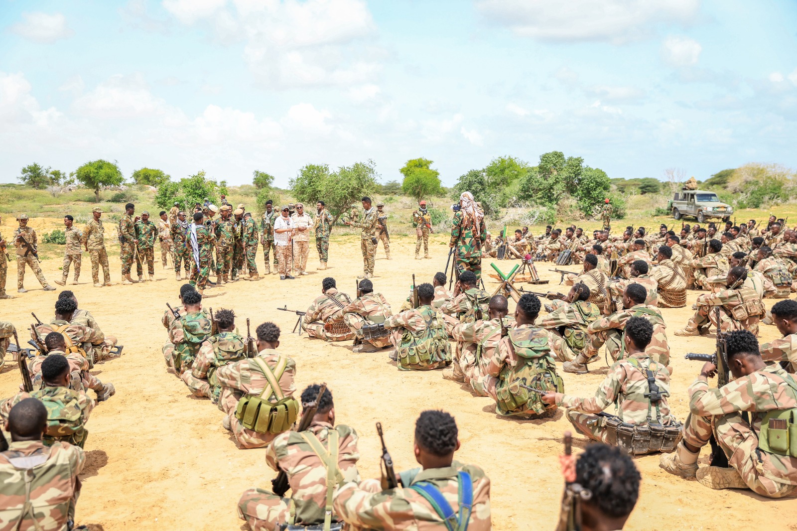 Wasiirka Gaashaandhigga oo kormeer ugu tegay Cutubyo ka tirsan CXDS