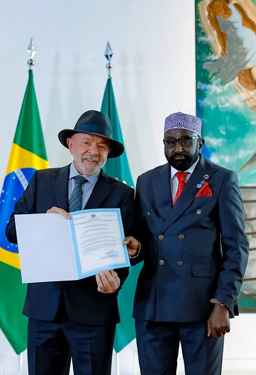 Soomaaliya oo safiir aan degeyn ku yeelanaysa Prazil