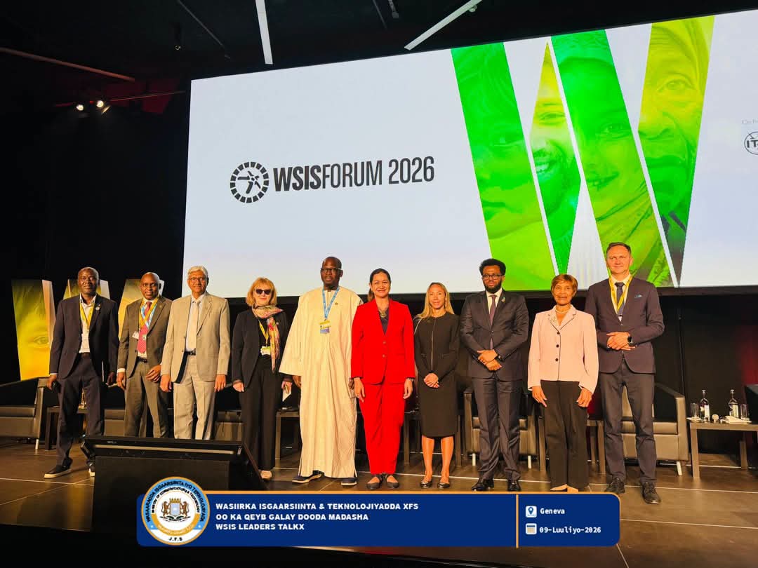 Wasiirka Isgaarsiinta oo shir caalami ah uga qaybgalay Switzerland