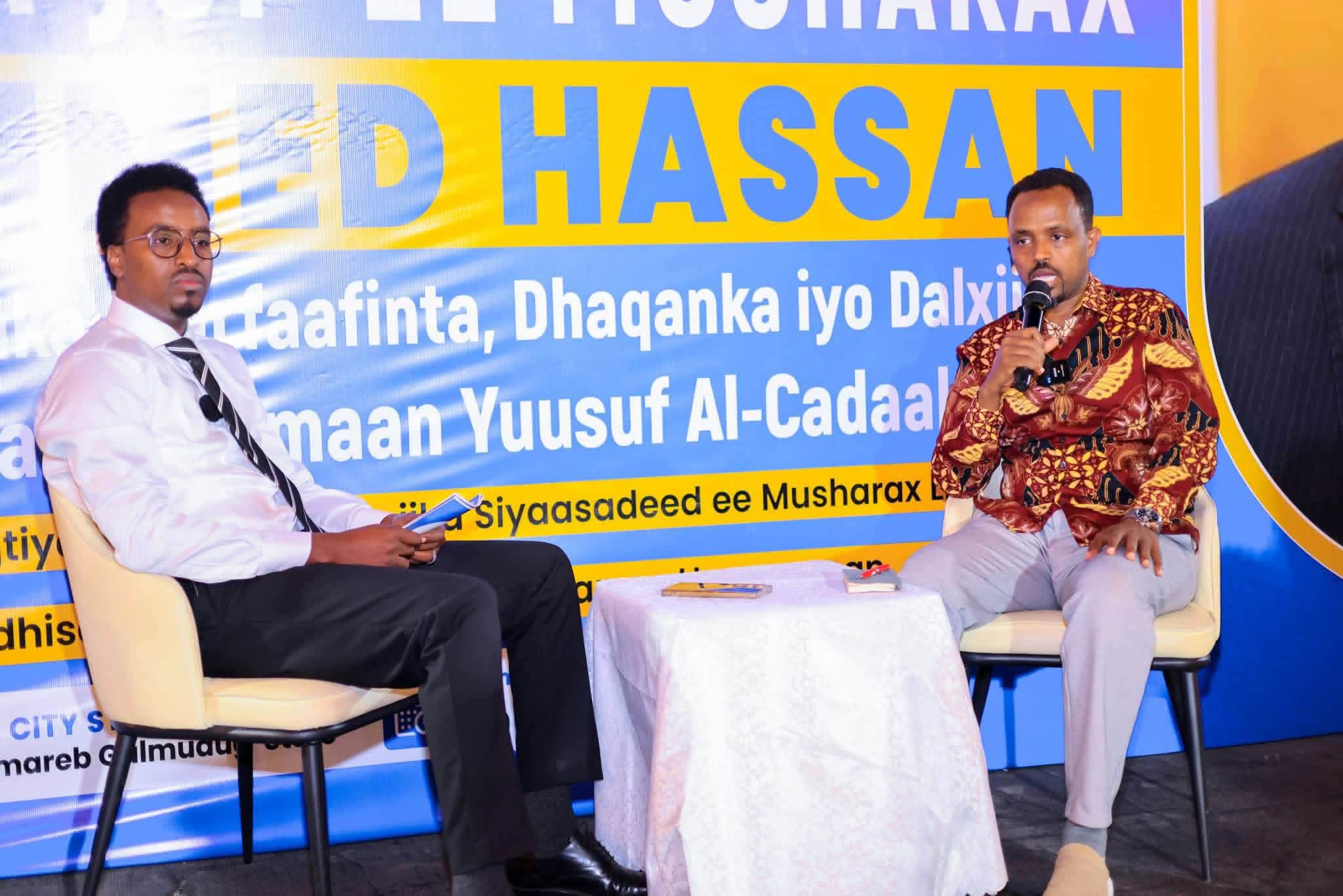 Wasiir Ku-xigeenka Warfaafinta oo Dhuusamareeb uga qeyb galay Madasha Maan-tashano