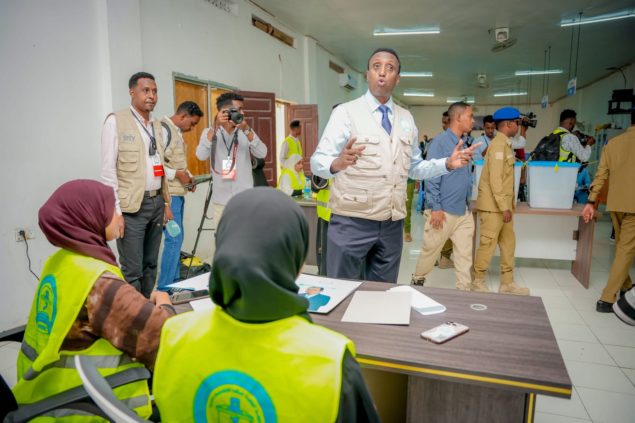 Guddiga madaxa bannaan ee Doorashooyinka Qaranka oo shaaciyay Goobaha Codbixinta doorashada isku-sidkan ee Galmudug