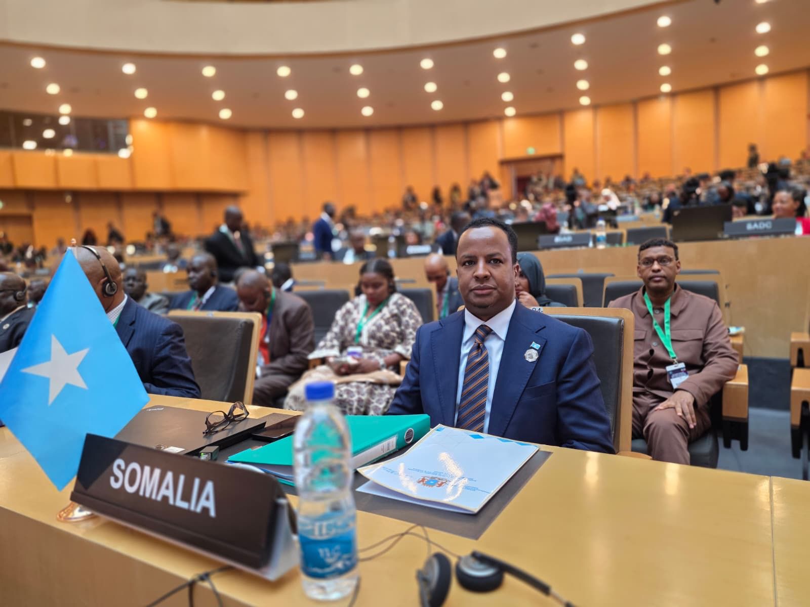 Wasiirka Arrimaha Dibadda oo ka qeybgalay Kalfadhiga 49-aad ee Golaha Fulinta Midowga Afrika.