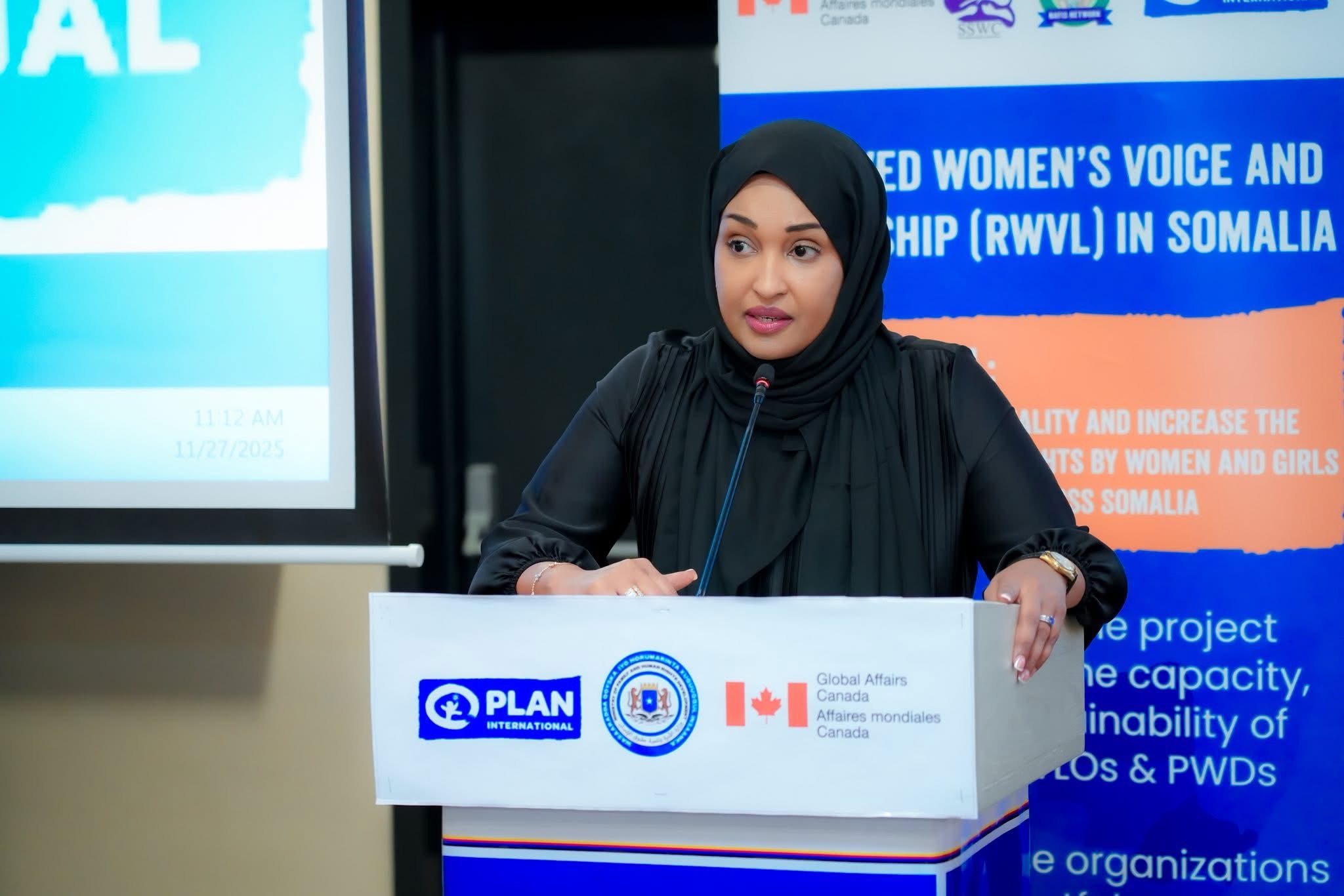 Bayaan ku Saabsan Ilaalinta Qoondada 30% ee Haweenka ee Doorashada Galmudug