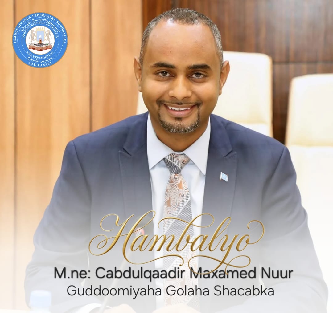Guddoomiye Cabdi Xaashi oo u hambalyeeyay guddoomiyaha cusub ee golaha shacabka