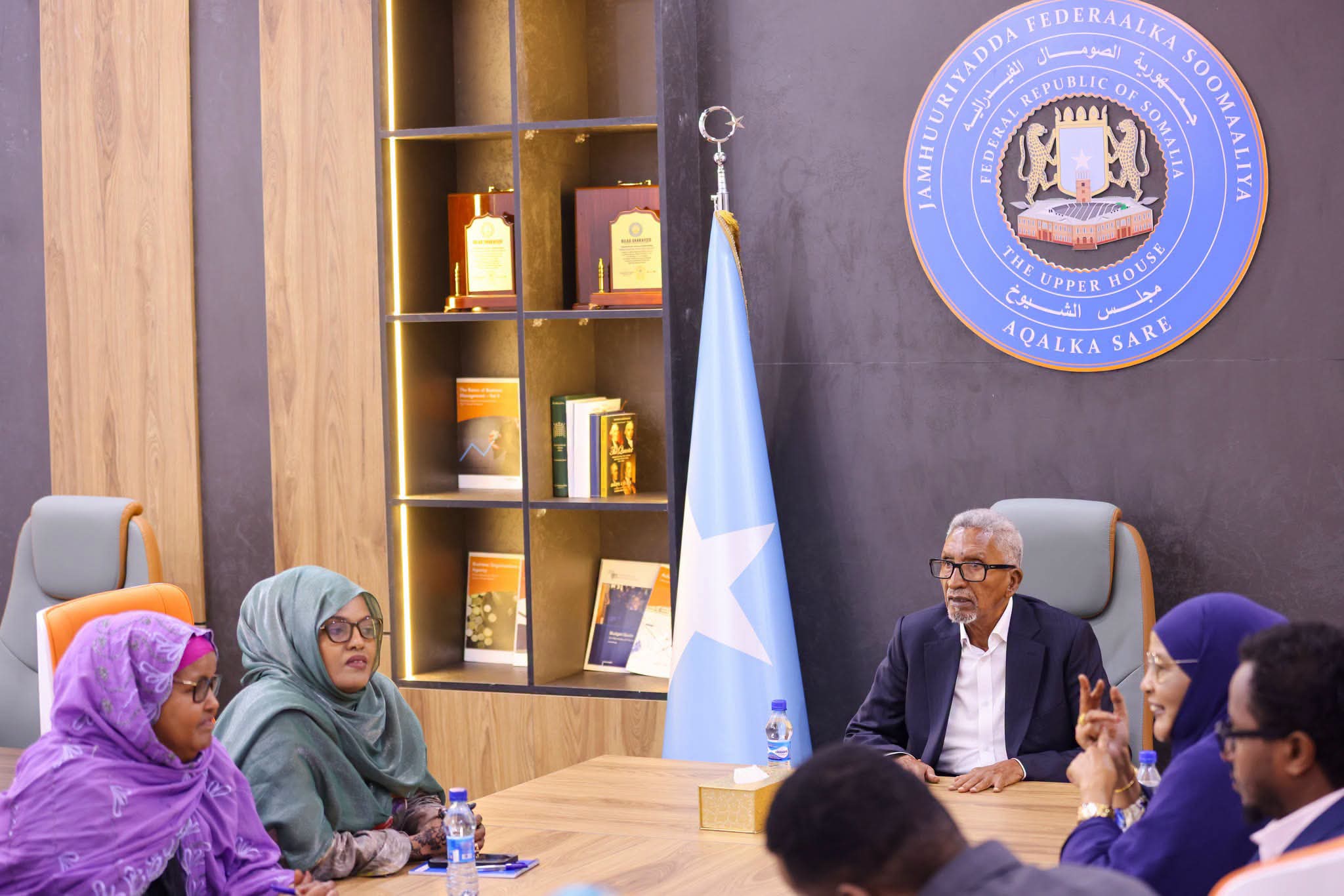 Guddoomiyaha Aqalka Sare oo qaabilay Guddoonka Golaha Haweenka Qaranka Soomaaliyeed